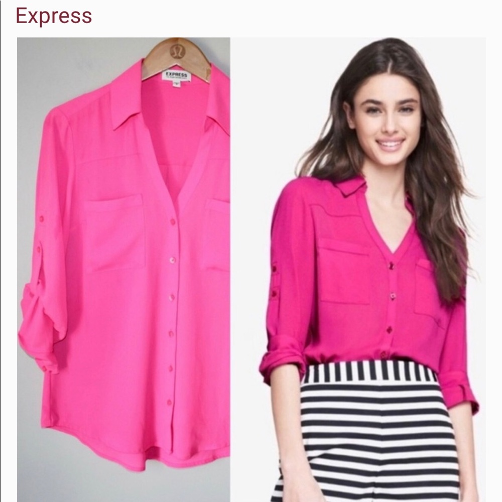 3 for $20 Express Portofino Button Down Shirt